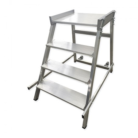 Gradilla industrial de aluminio GRX 60-04 – 4 peldaños