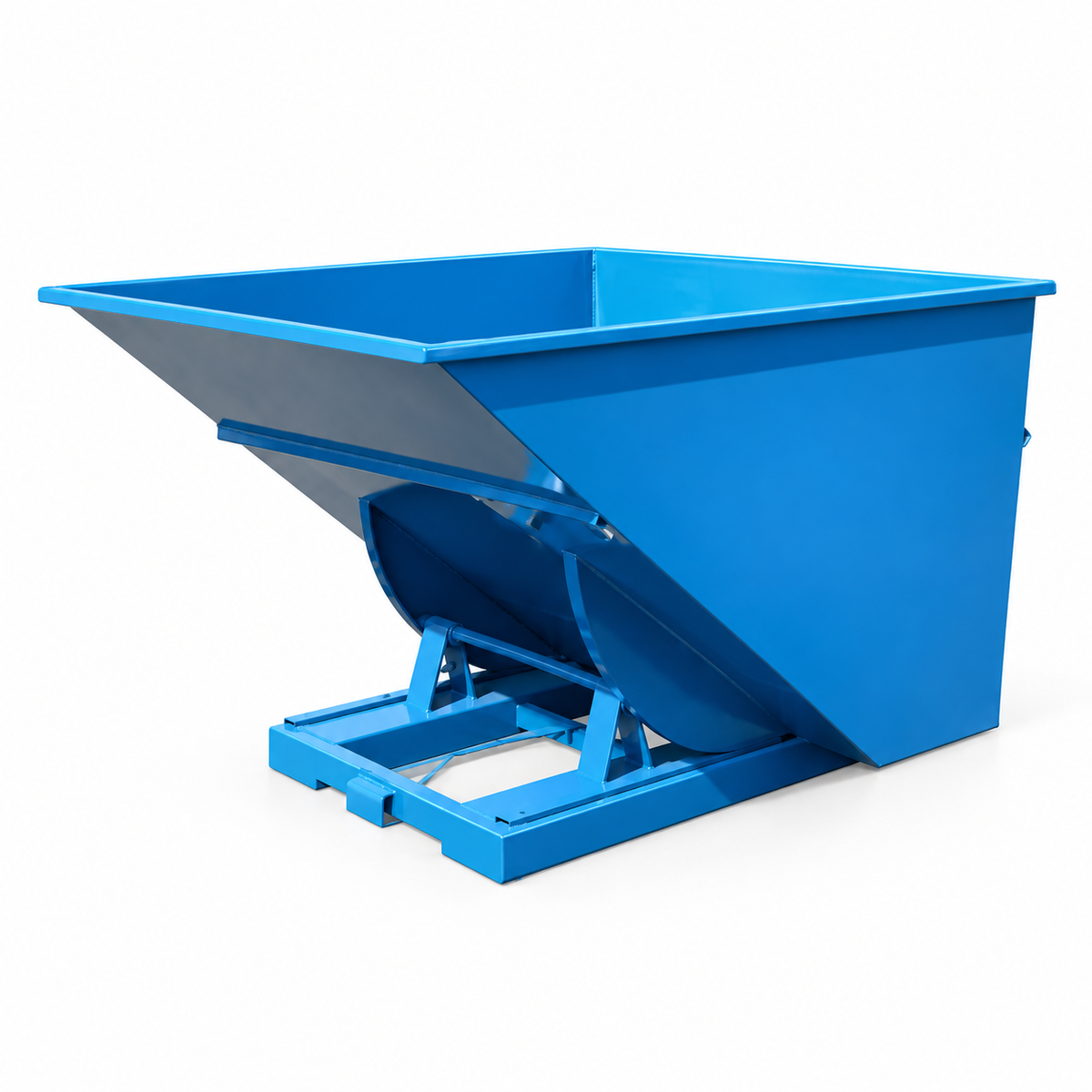 Contenedor autobasculante de acero 520 L 2.000 kg – CONTI-600